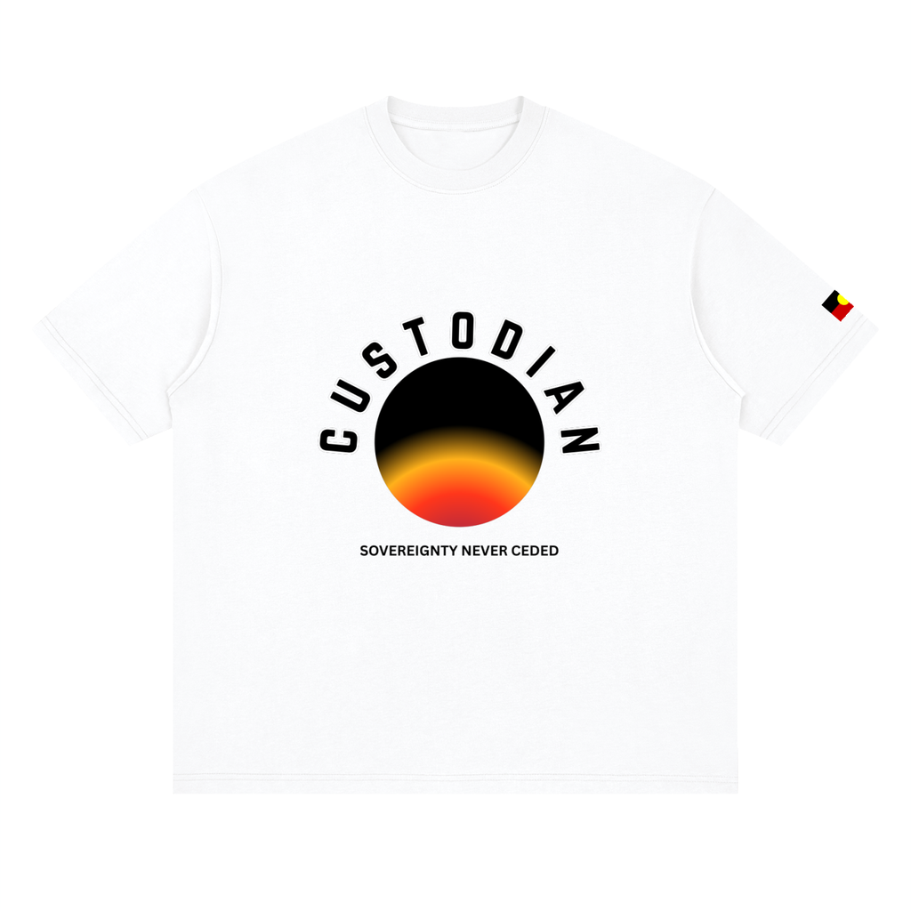 Custodian - Aboriginal - Streetwear Loose Drop Shoulder T-Shirt