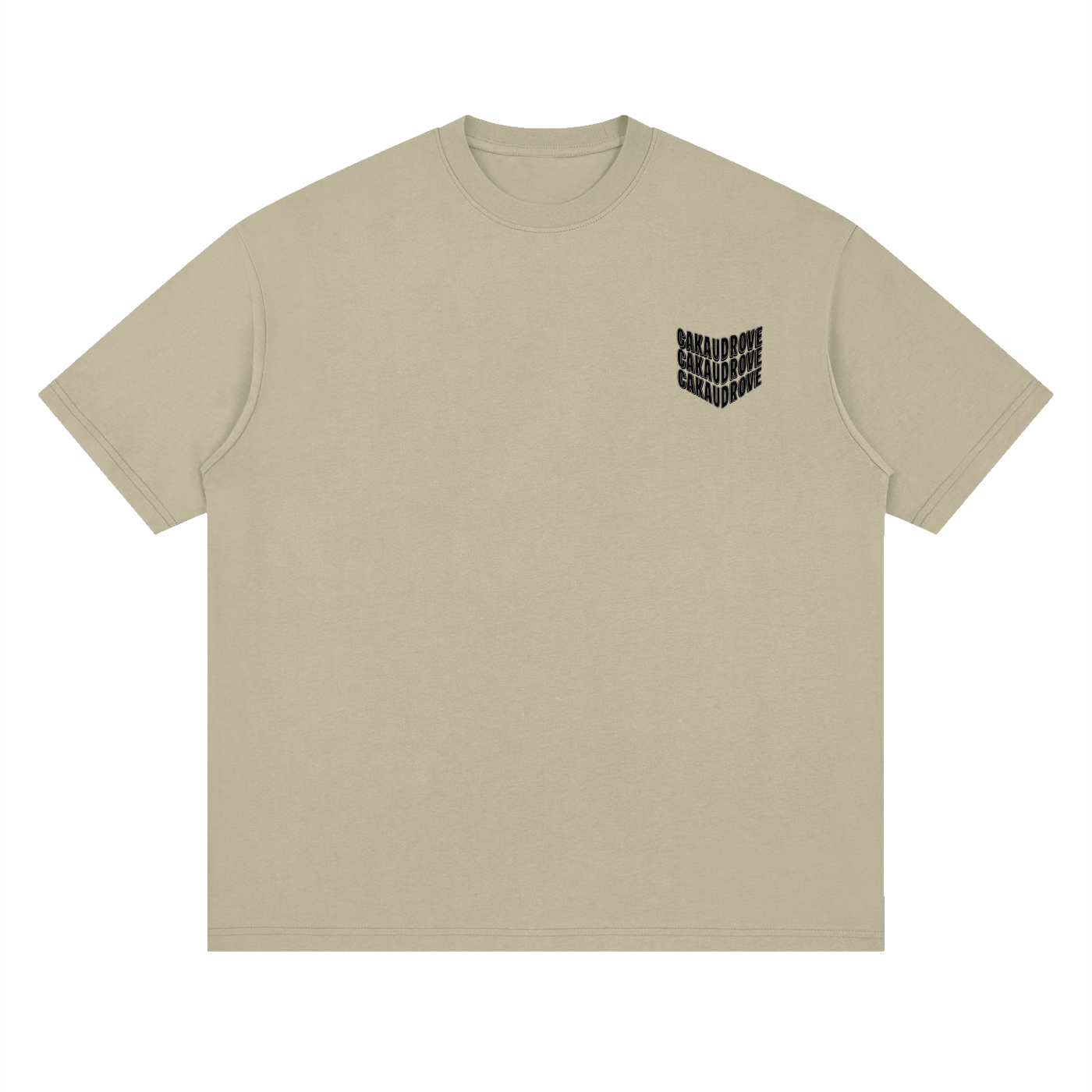 CAUKAUDROVE - PROVINCIAL -Streetwear Loose Drop Shoulder T-Shirt