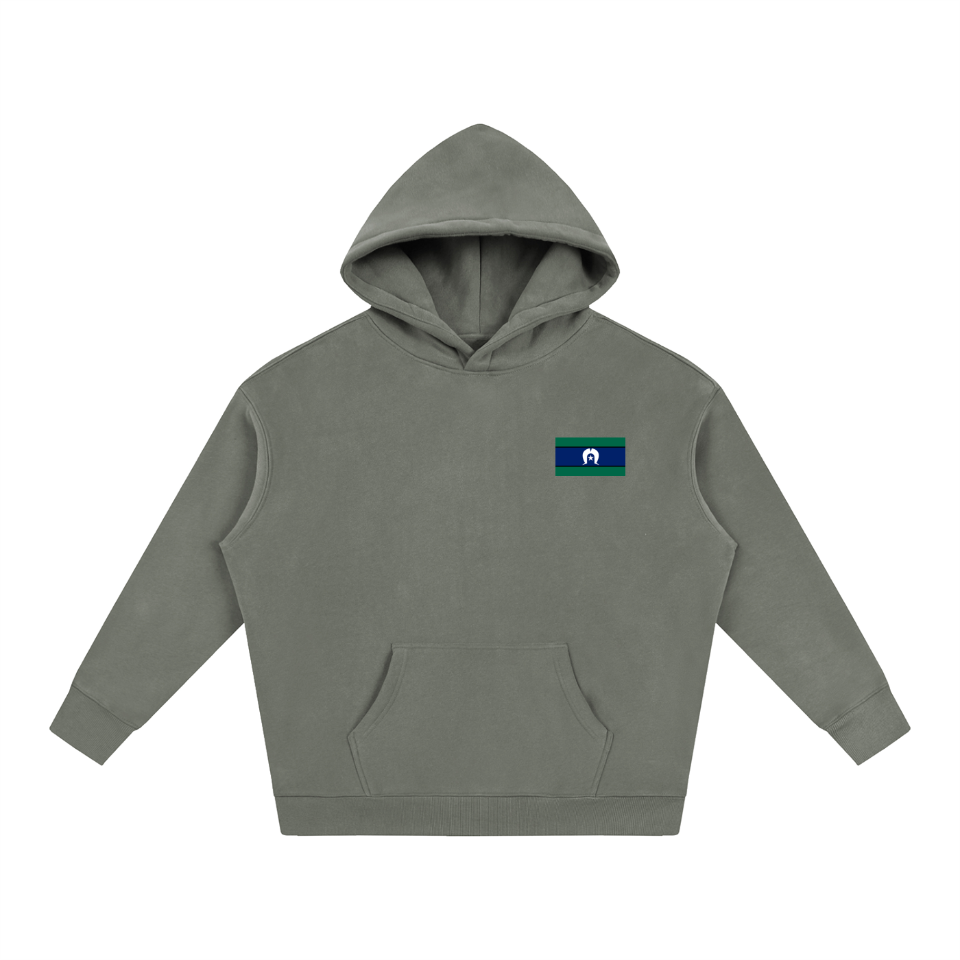 TSI Flag Oversize Fleeced Hoodie