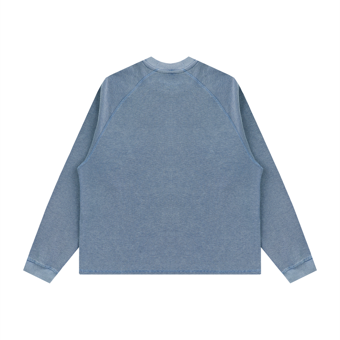 Natty Unisex Vintage Wash Boxy  Waffle T-Shirt