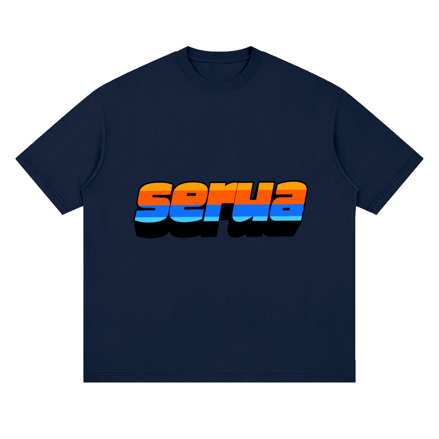 SERUA -PROVINCIAL Loose Drop Shoulder T-Shirt
