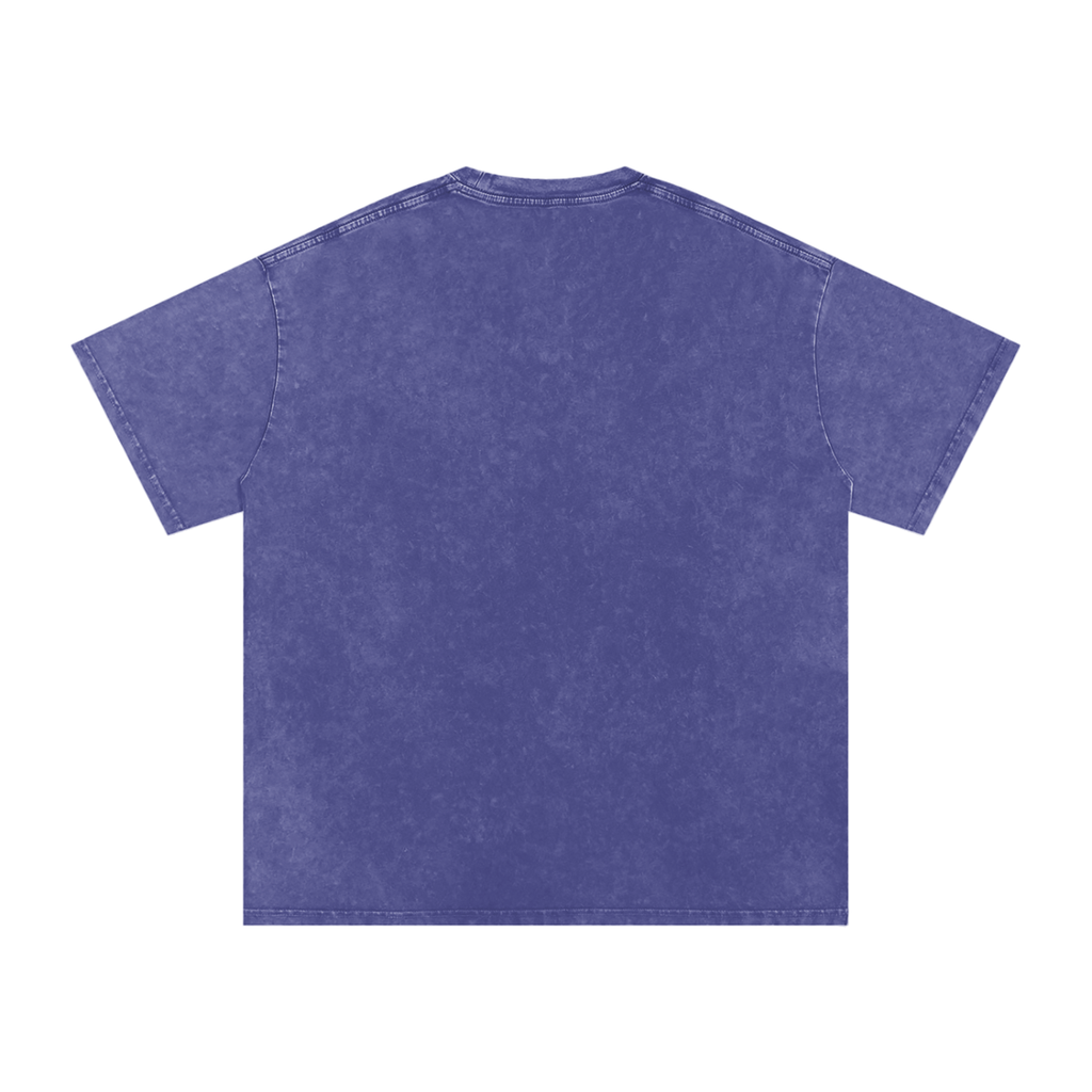 sovereignty - NEVER CEDED -Snow Washed Oversized Cotton T-Shirt