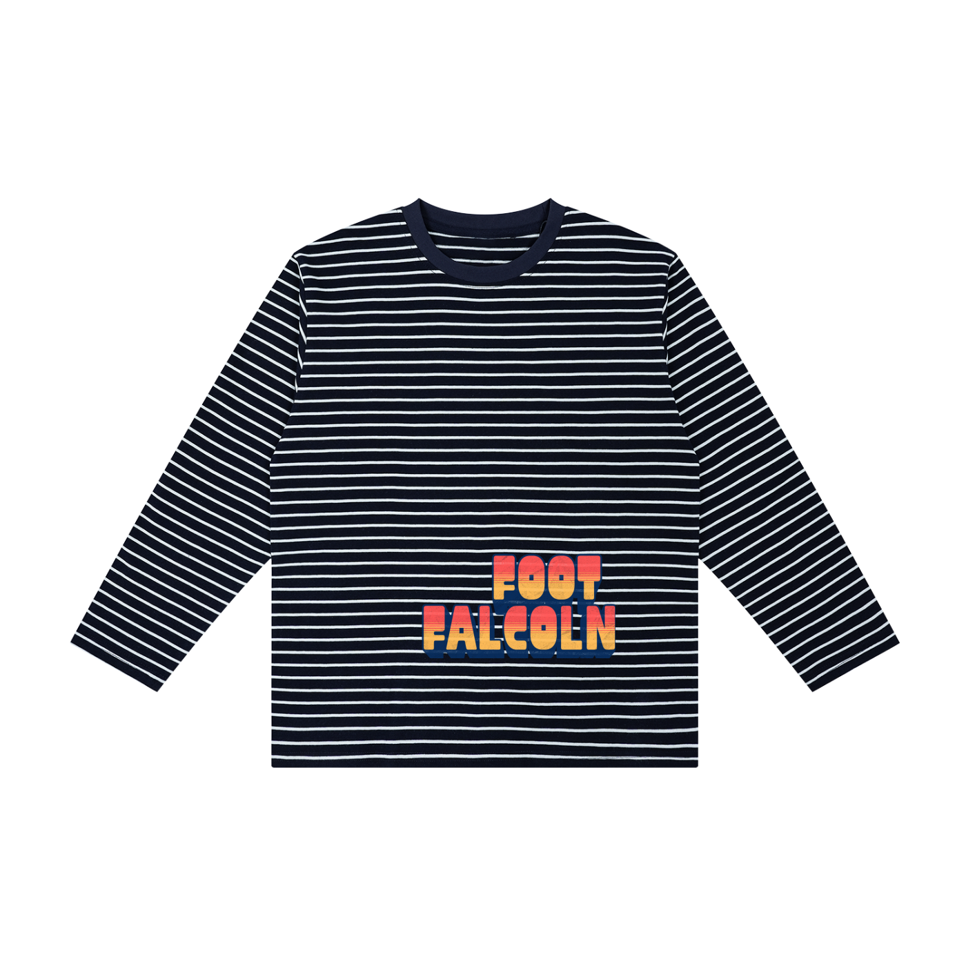 FOOT FALCON Kid's Striped Long Sleeve T-Shirt