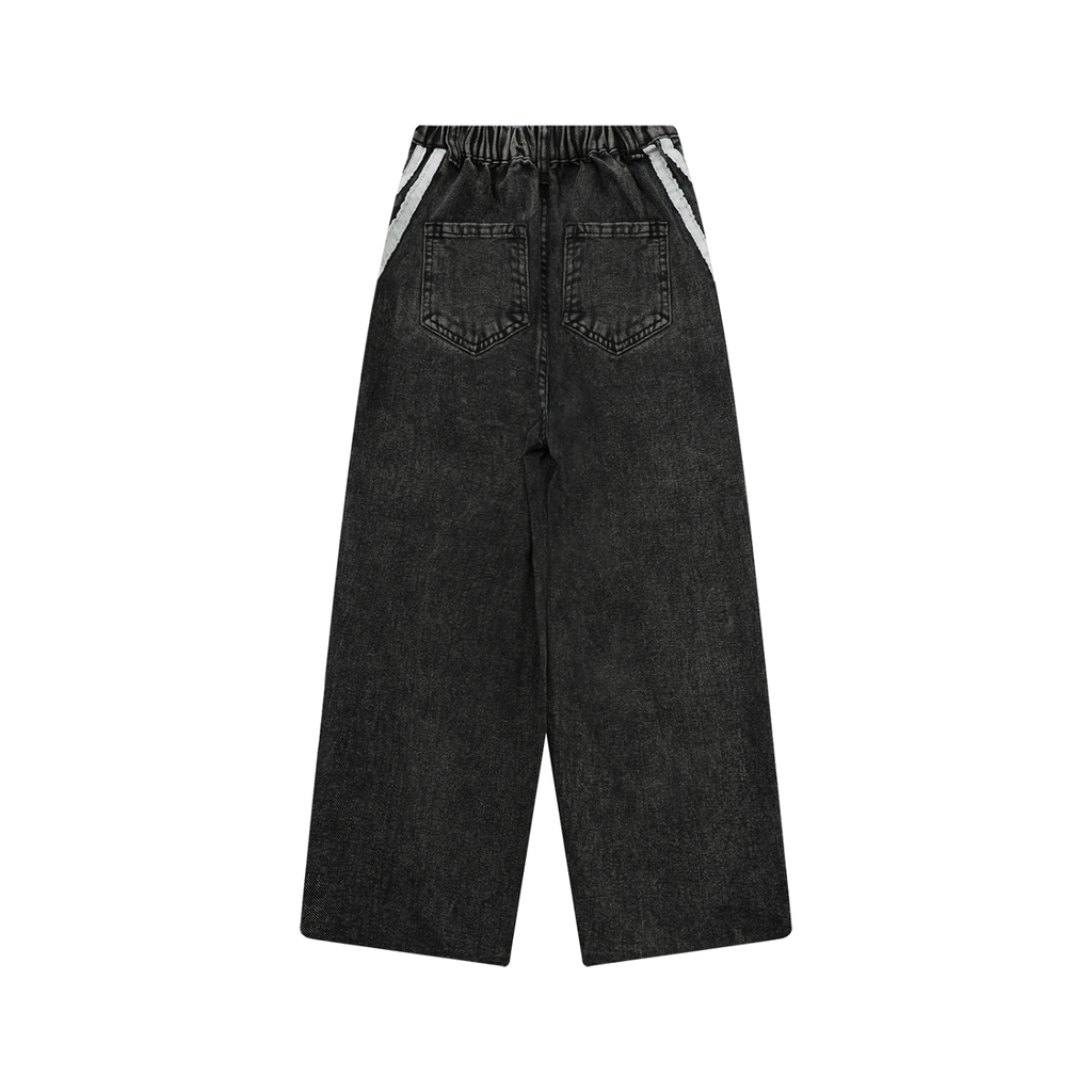 Kid’s Vintage Wash Side Stripe Jeans