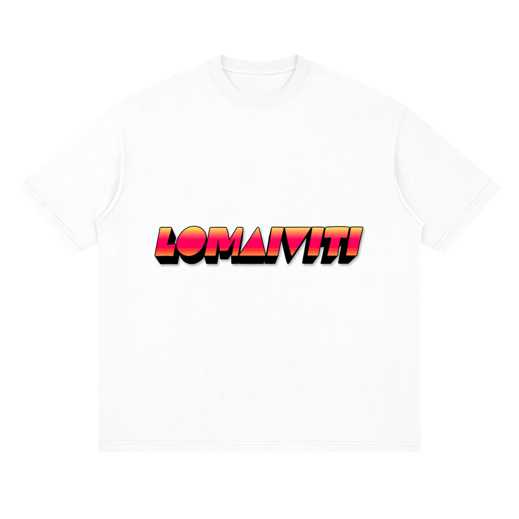LOMAIVITI - PRONVINCIAL - Streetwear Loose Drop Shoulder T-Shirt