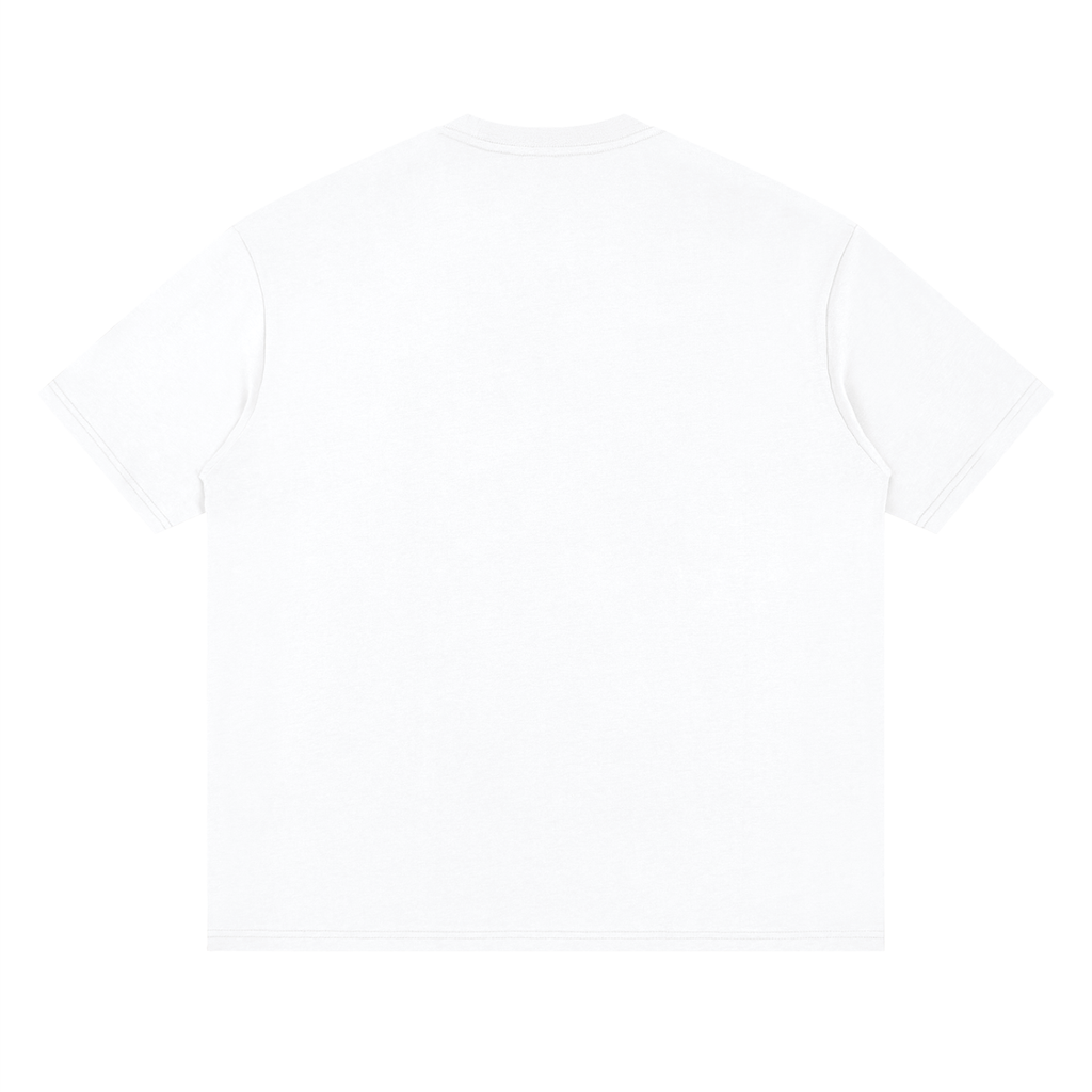 VESI FLOWER Loose Drop Shoulder T-Shirt