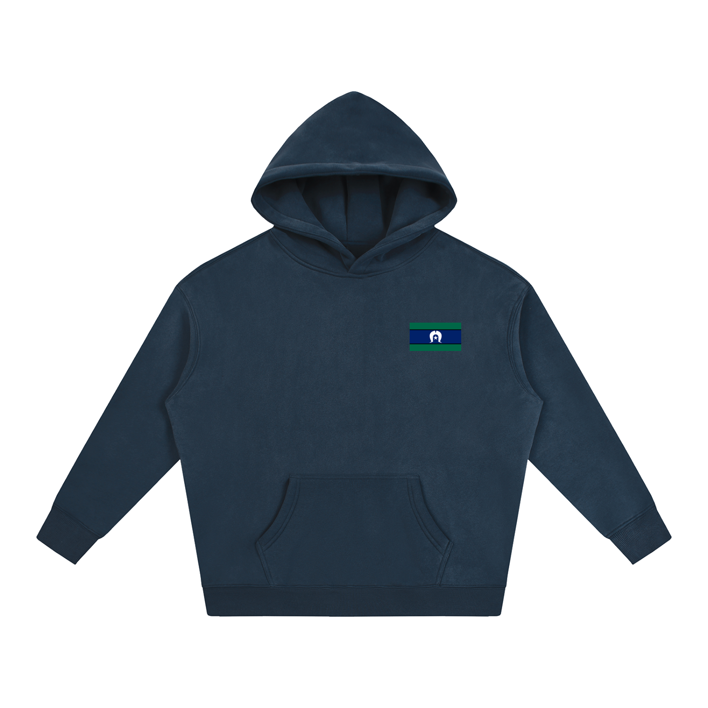 TSI Flag Oversize Fleeced Hoodie