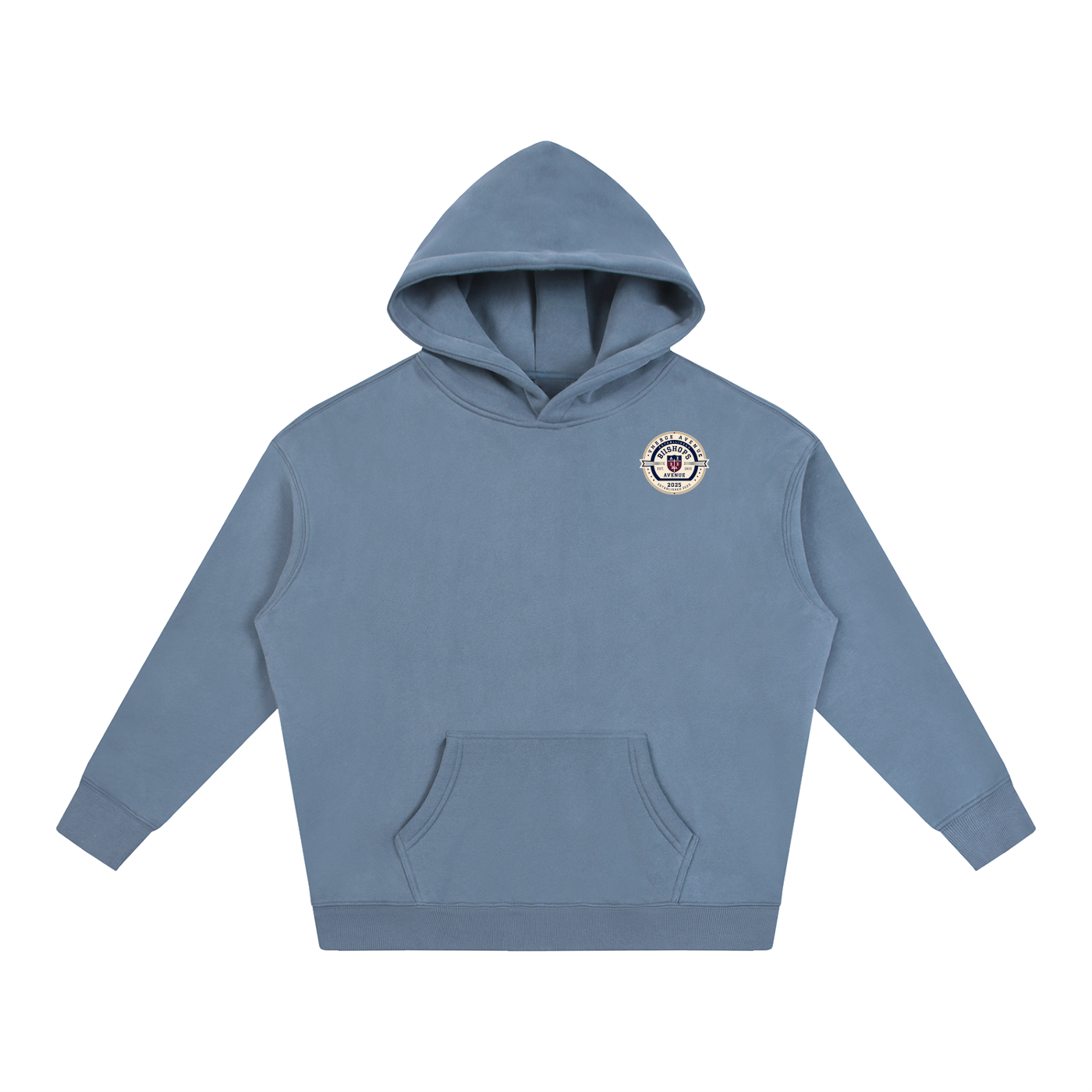 Bishops Uni Badge Oversize Fleeced Hoodie