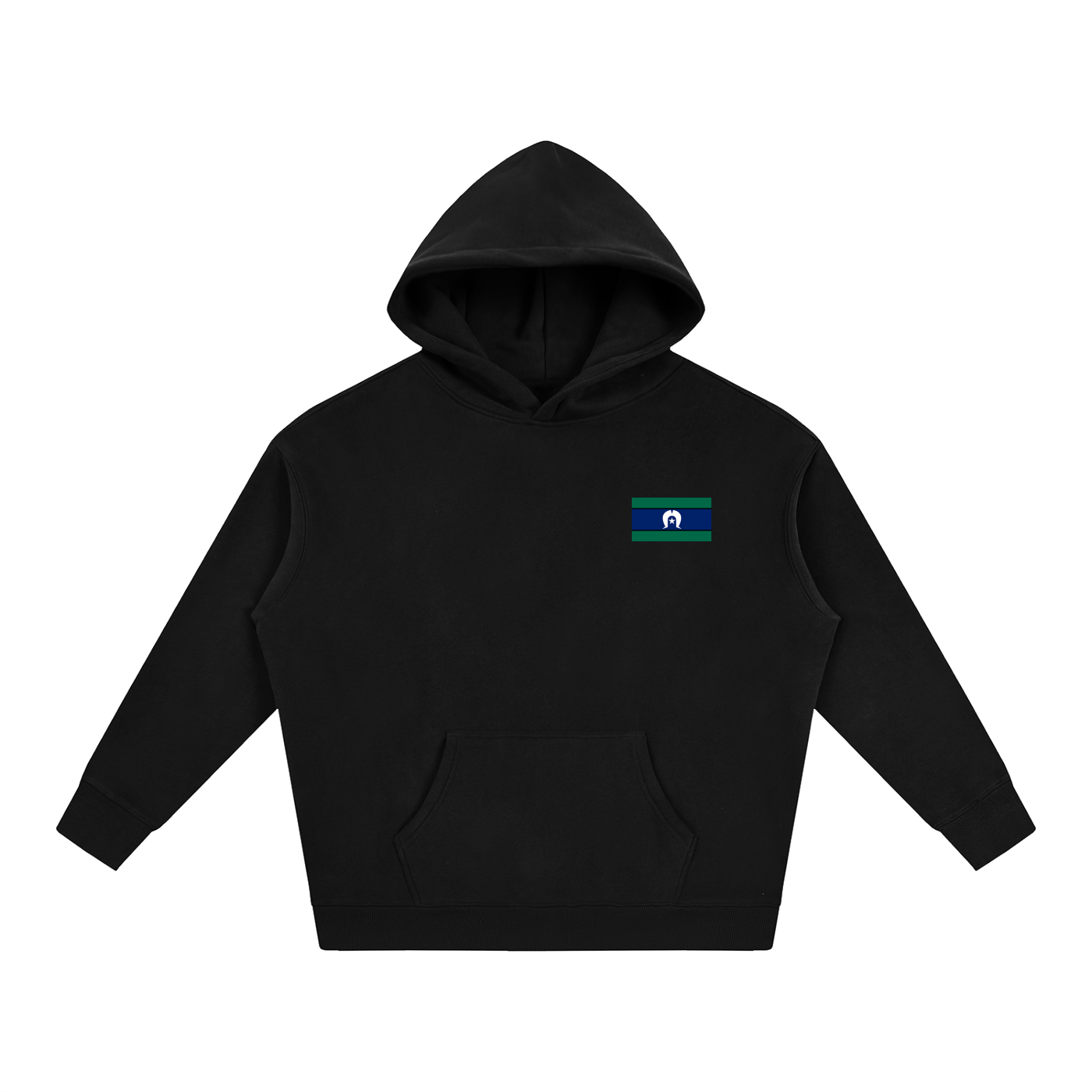 TSI Flag Oversize Fleeced Hoodie