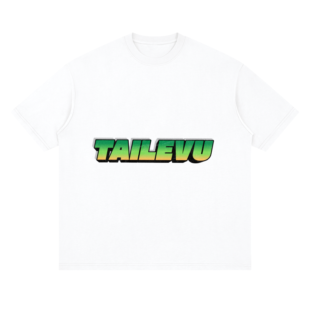 TAILEVU - PROVINCIAL - Streetwear Loose Drop Shoulder T-Shirt