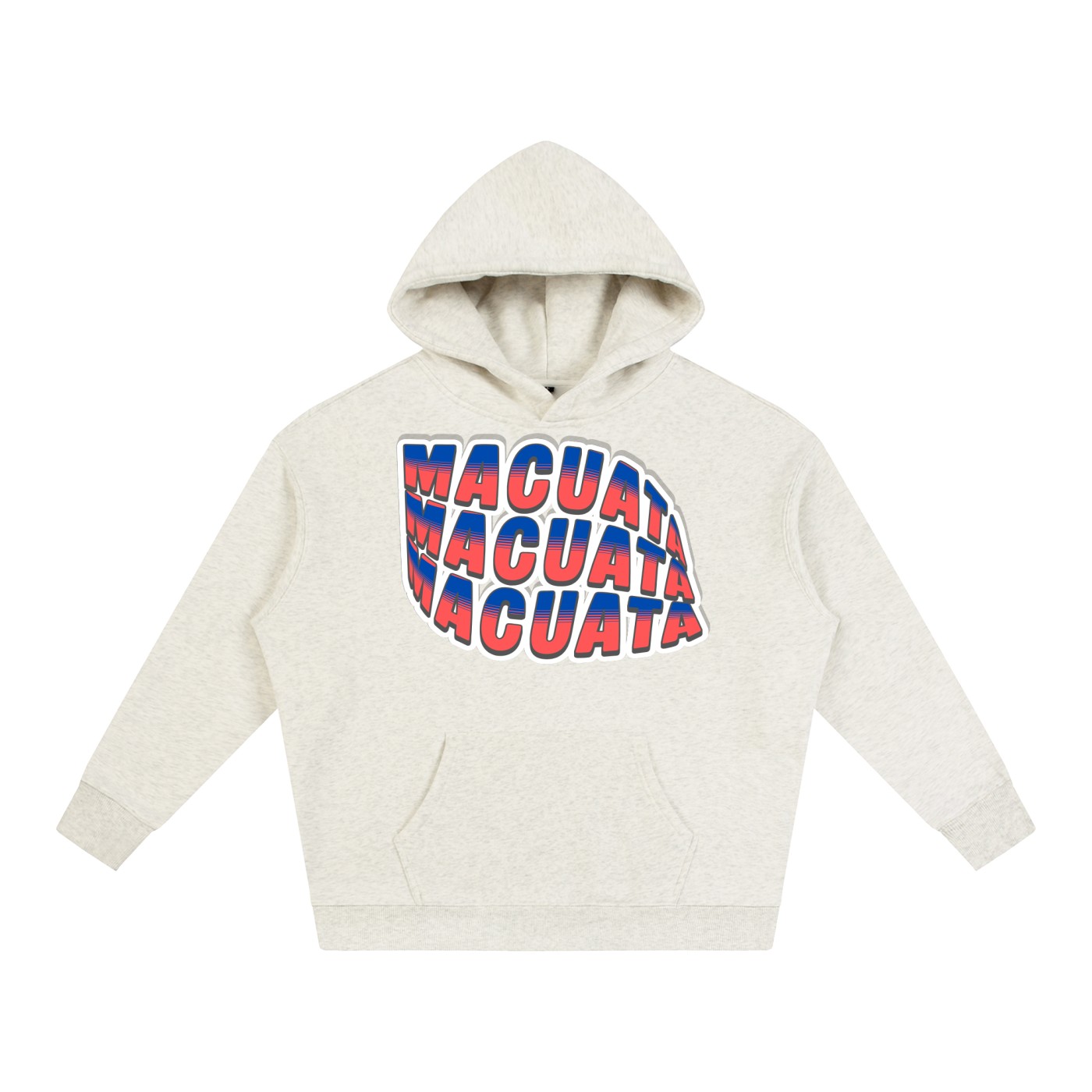 MACUATA - PROVINCIAL Oversize Fleeced Hoodie