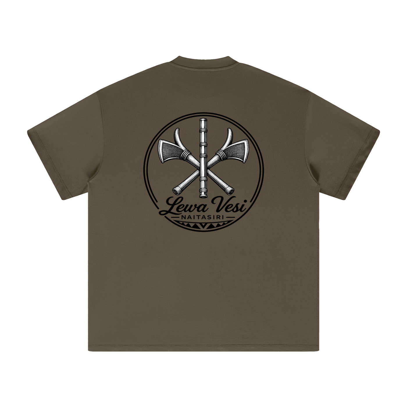 Lewa Vesi Heavyweight Earth Tone T-Shirt